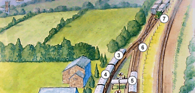 Plan of Tamar Bell heritage Railway Centre